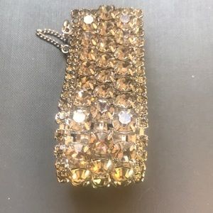 Vintage Hattie Carnegie rhinestone bracelet